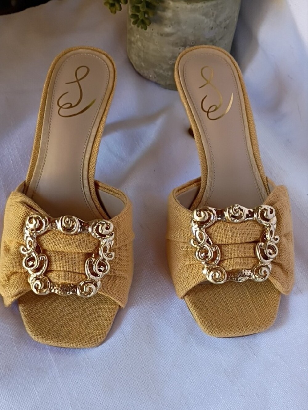 Sam Edelman Women's  Open-Toe  Heel Slide  Sandals Size 7.5 - Picture 2 of 12